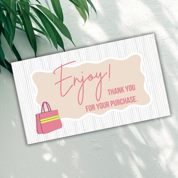 Thank You Cards: 50 Count / 5 Designs - Picture 5 of 7